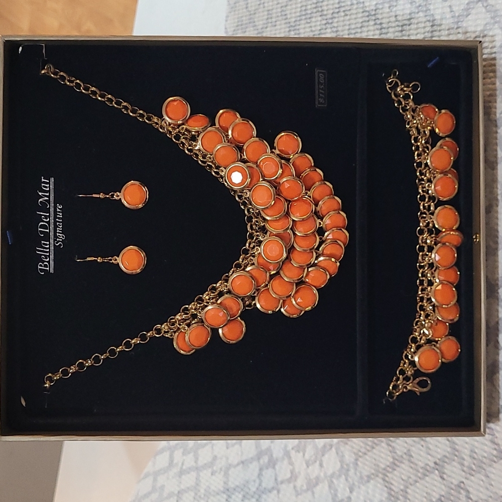 3 Piece Bella Del Mar Signature Collection- Orange